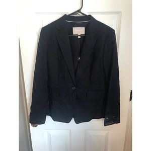 NWT black pin stripe blazer